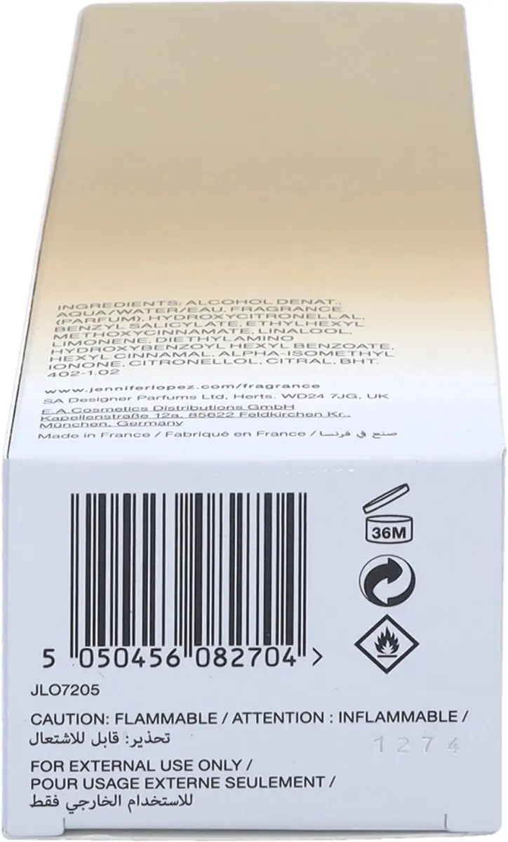Jennifer Lopez Enduring Glow EDP 50ml