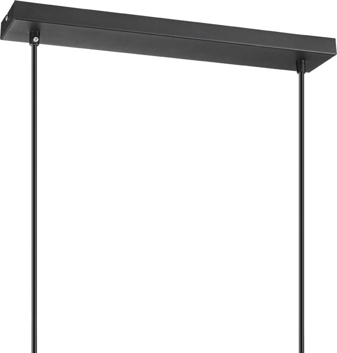 Eglo Eldrick Hanglamp E27 - 70 cm - Zwart