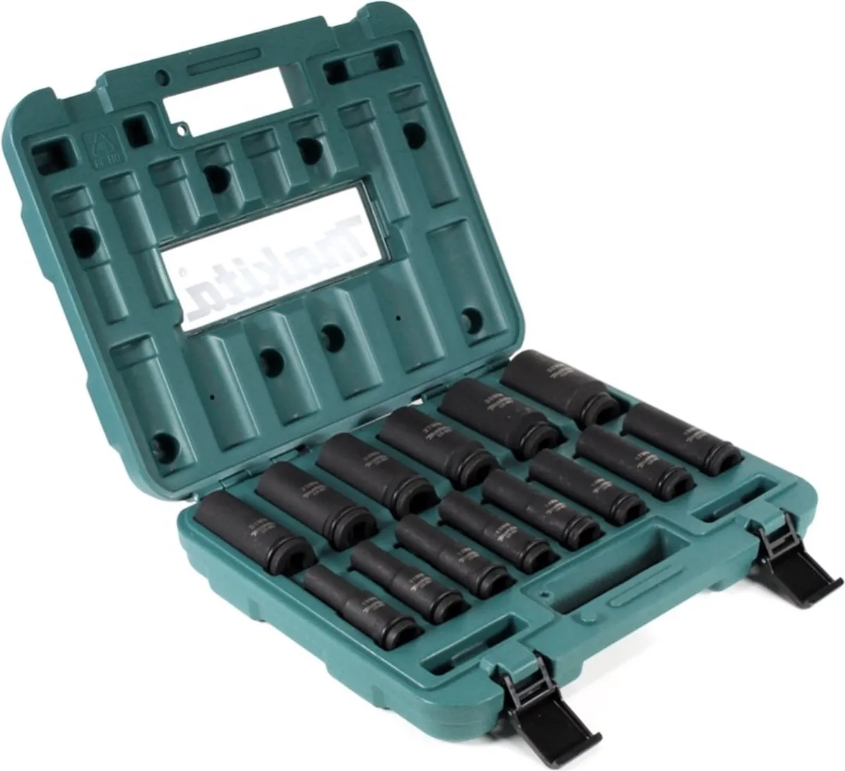 Makita B-52308 14-delige Krachtdoppenset - 15 Stuks