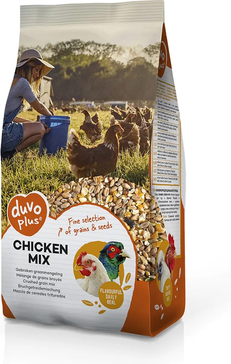 Duvo Plus Poeljen Mix Kippenvoer 4,5kg