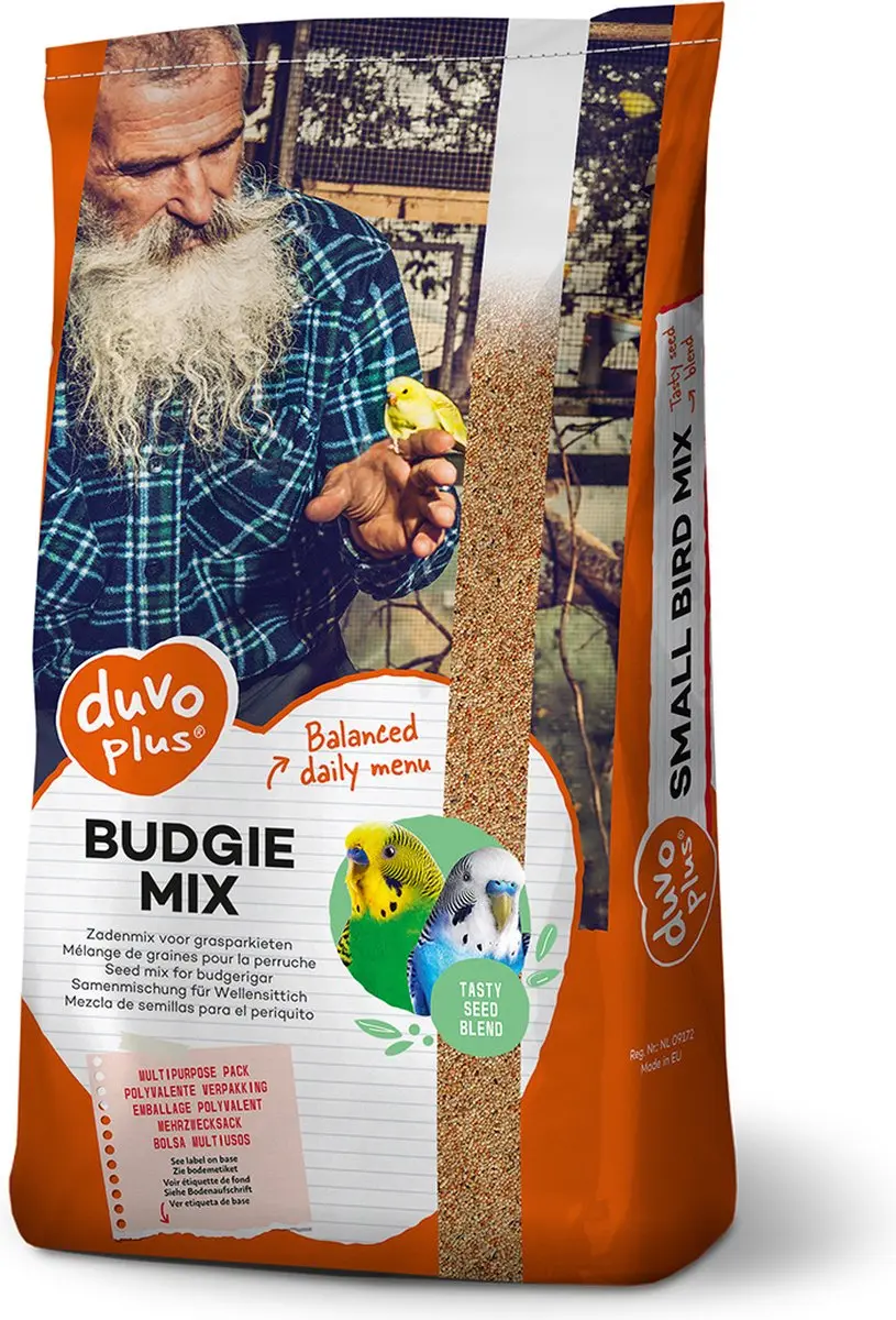 Duvo Vogels Grasparkiet Mix Kardy 20kg