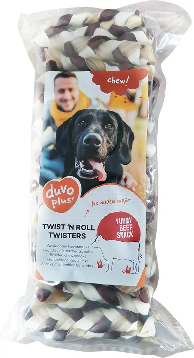 Duvo+ Twist 'n Roll Twisters Rund 12,5cm - 50 Stuks