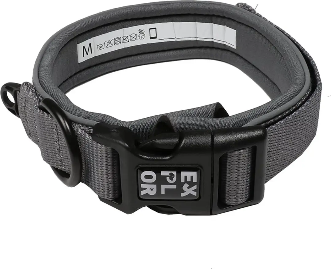 DuvoPlus Ultimate Fit Comfy Halsband Safety S - 34-38cm - Zilver Reflecterend