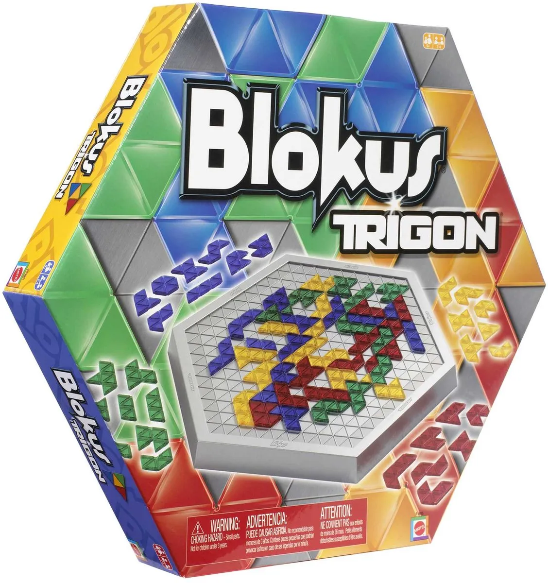 Mattel Blokus Trigon R1985 - Bordspel - 2-4 Spelers