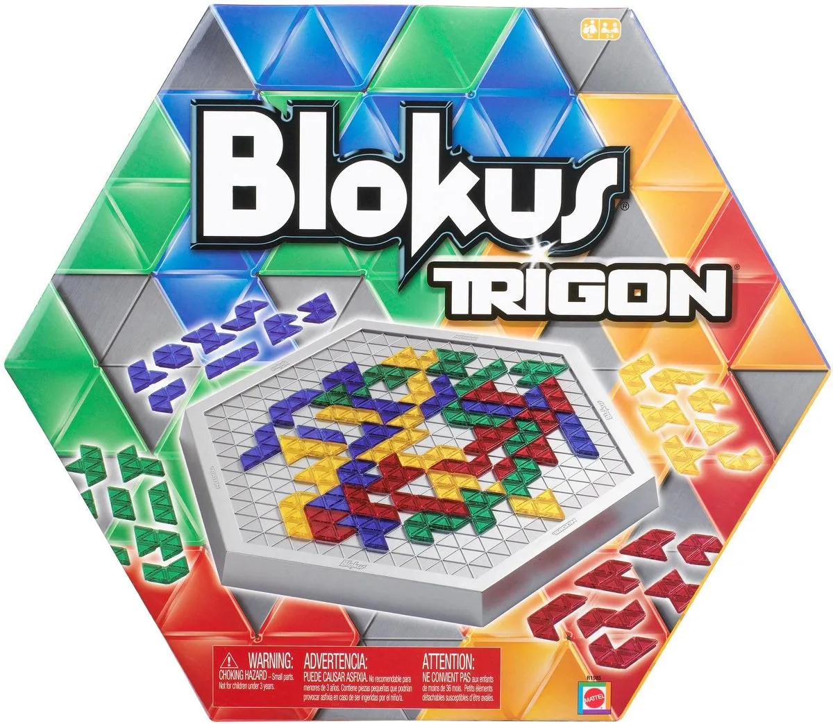Mattel Blokus Trigon R1985 - Bordspel - 2-4 Spelers