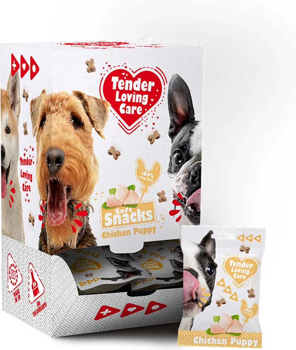 Duvo+ Puppy Snacks Kip 100g