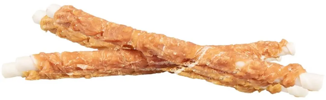 DuvoPlus Meat! Snack Kip & Runderhuid Sticks voor Honden - 10 Stuks