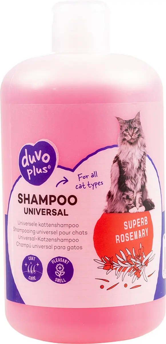 DuvoPlus Katten Shampoo Rozemarijn 250ml