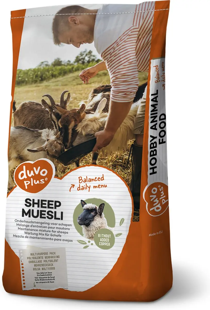 Duvo Duvoplus Schapen Muesli Vogelveer 18kg