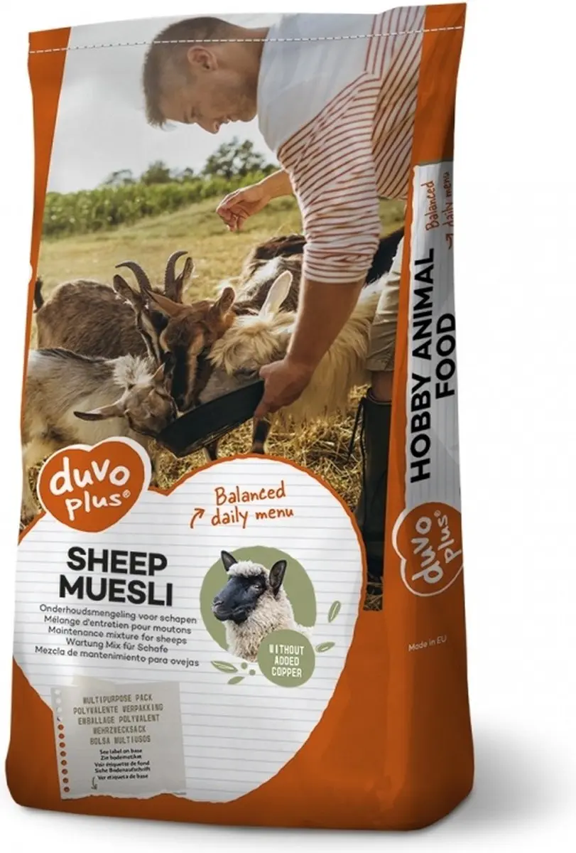 Duvo Duvoplus Schapen Muesli Vogelveer 18kg