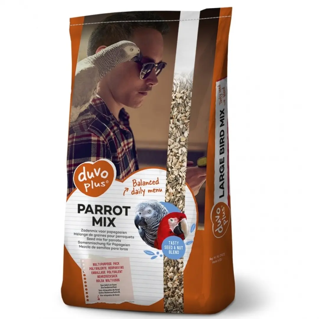 Duvo Plus Papegaai Mix Kweek Binnenvogelvoer 15kg