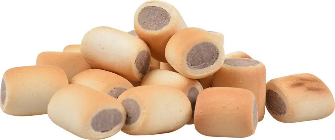 DuvoPlus Hondensnack Biscuit Mini-Mergpijpjes 500gr