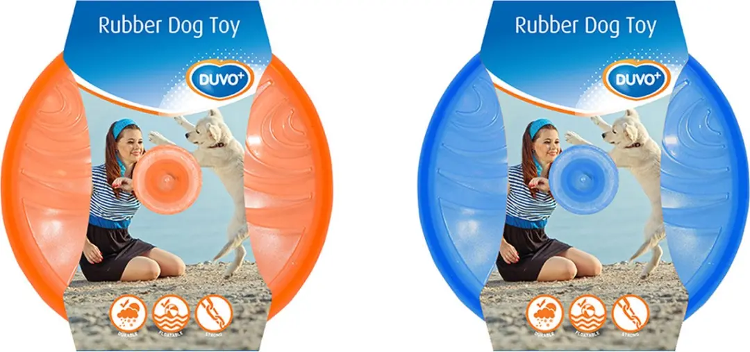 Duvo+ Hond Flash Frisbee 20cm