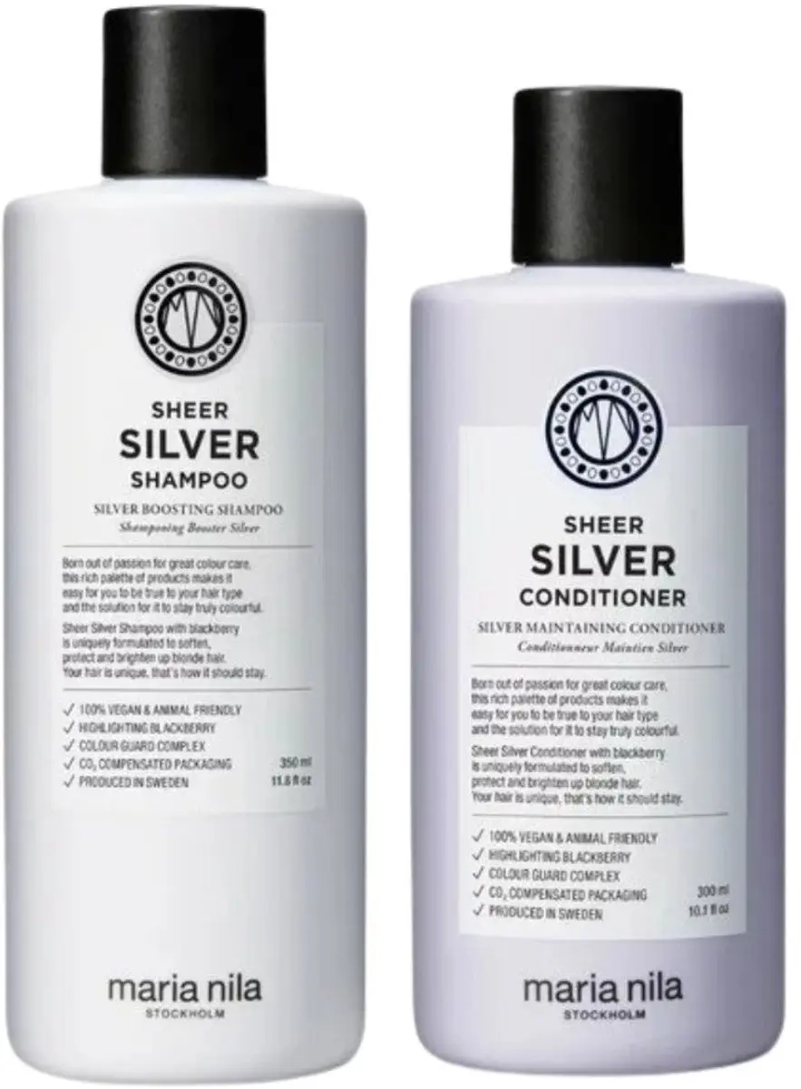 Maria Nila Sheer Silver Luxe Care Set