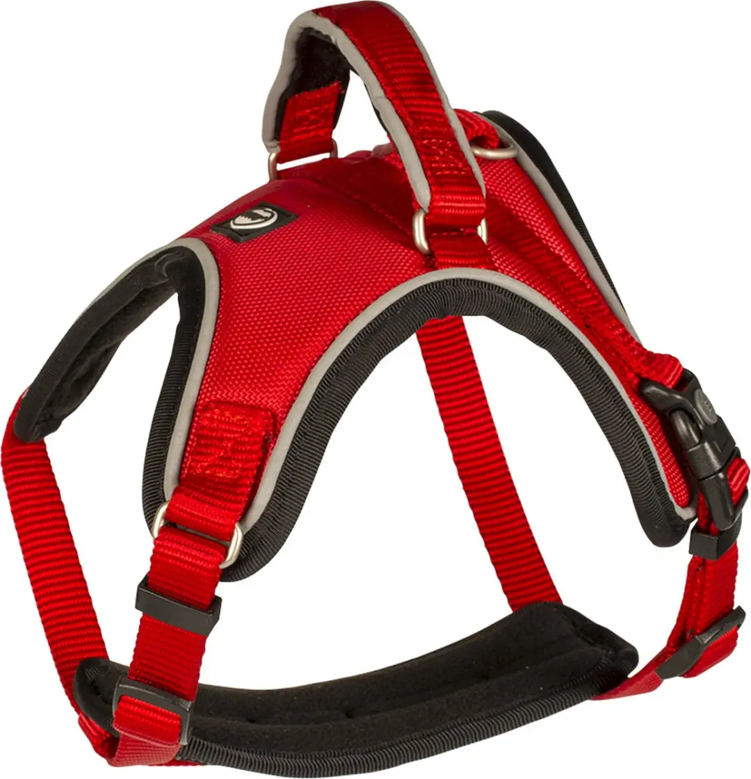 Duvo Duvoplus Explor West Harnas Nylon 50-65cm Rood