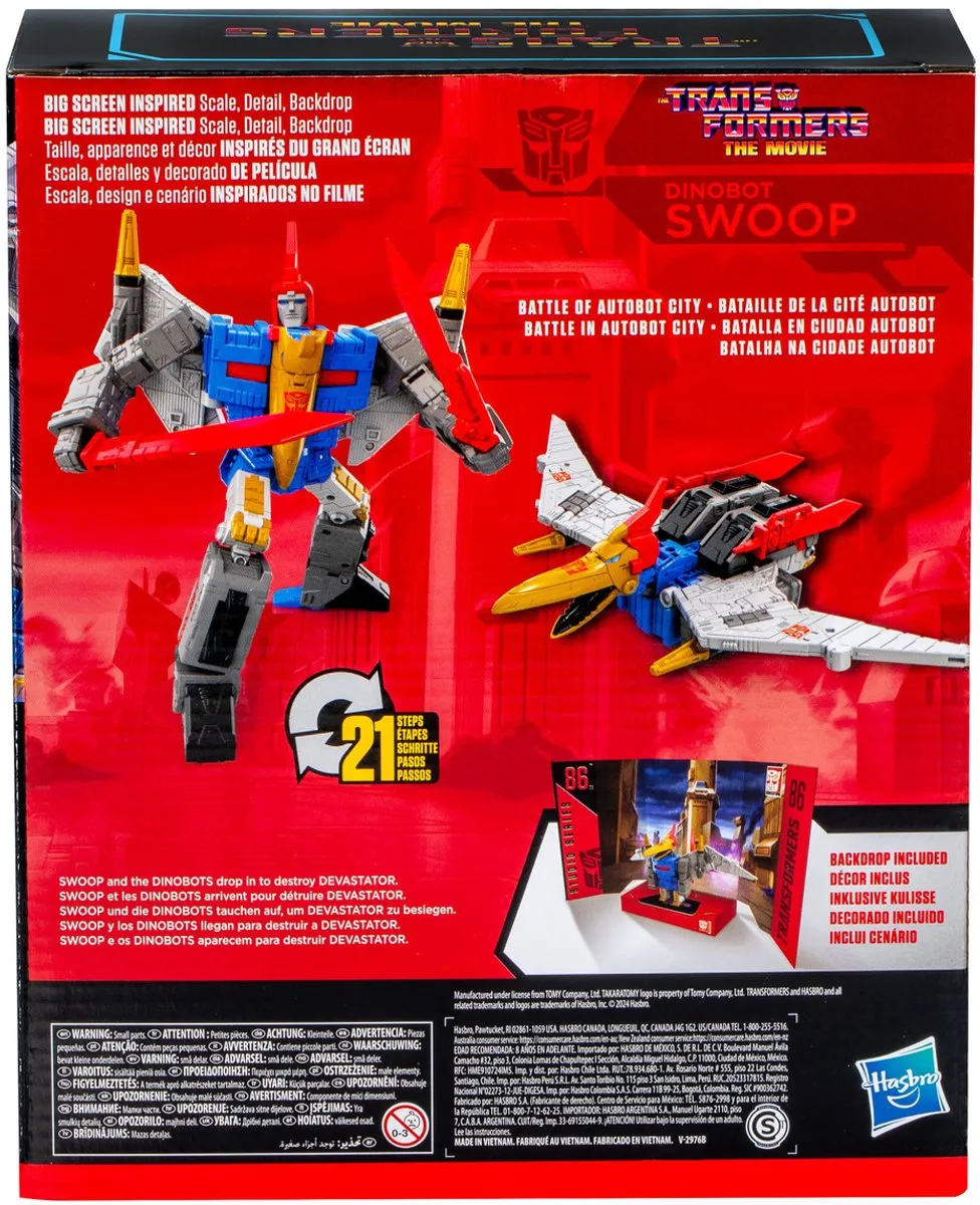 Hasbro Transformers Studio Series 86 Swoop - Multi