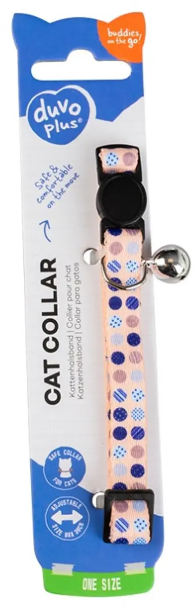 Duvo+ Kattenhalsband Candy Nylon 20-30cm