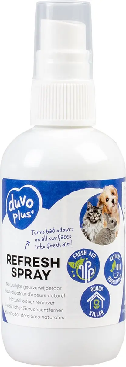 DuvoPlus Dieren Vachtverzorging Refresh Spray 100ml