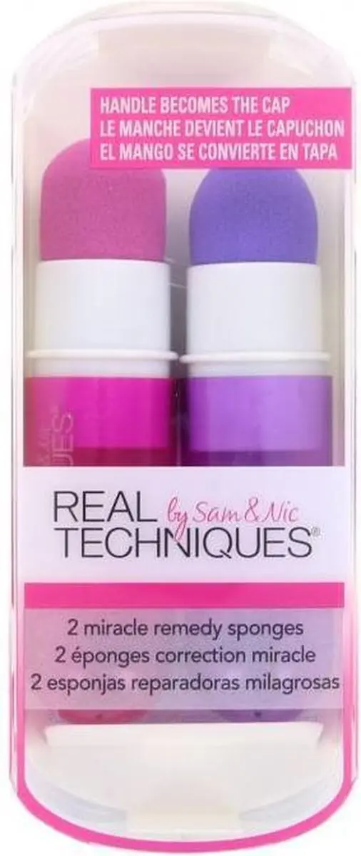 Real Techniques Sponges Miracle Remedy - 2 Stuks