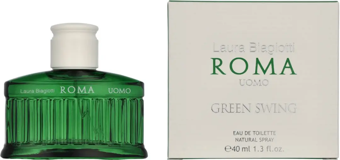 Laura Biagiotti Roma Uomo Green Swing Eau de Toilette 40ml