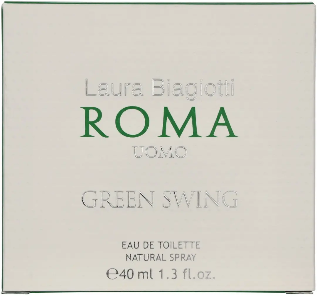 Laura Biagiotti Roma Uomo Green Swing Eau de Toilette 40ml