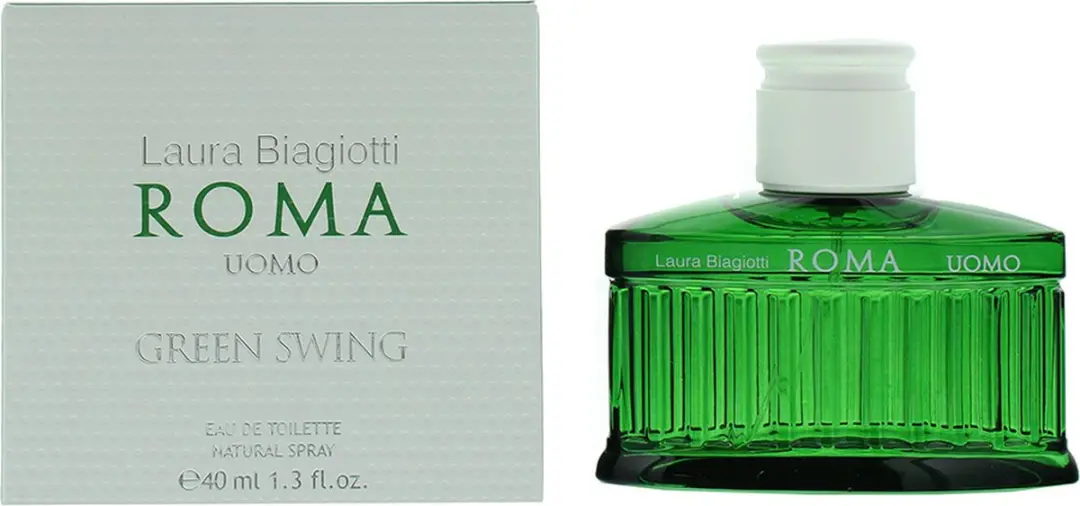 Laura Biagiotti Roma Uomo Green Swing Eau de Toilette 40ml