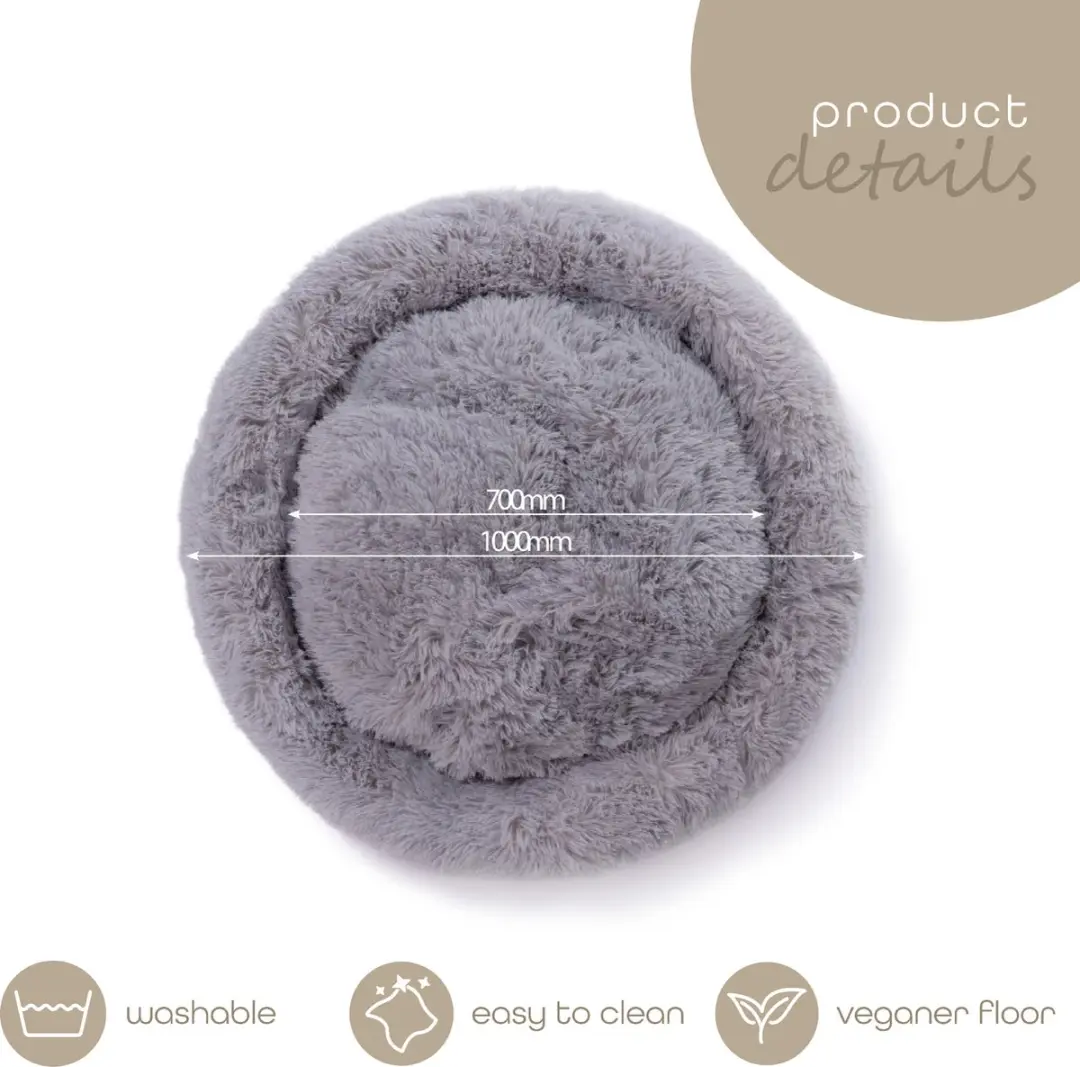 Paco Rabanne Pluche Donut Fifi 100cm - Grijs