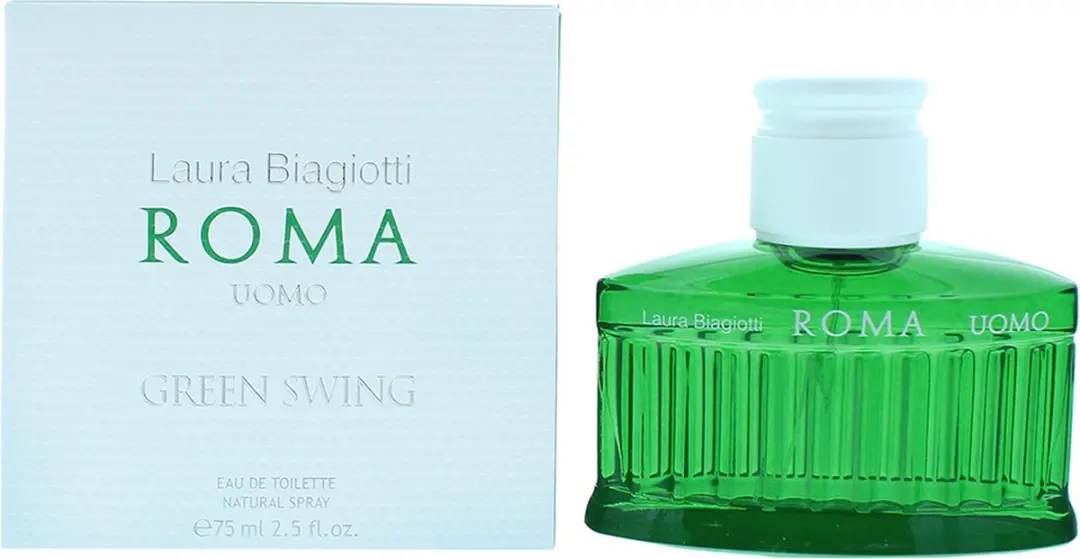 Laura Biagiotti Roma Uomo Green Swing Eau de Toilette 75ml