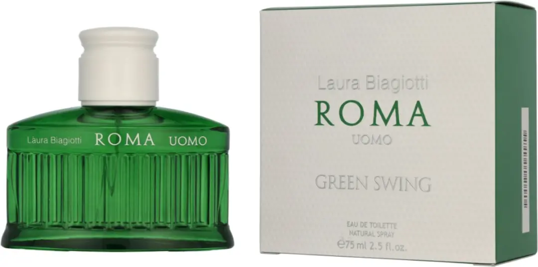 Laura Biagiotti Roma Uomo Green Swing Eau de Toilette 75ml