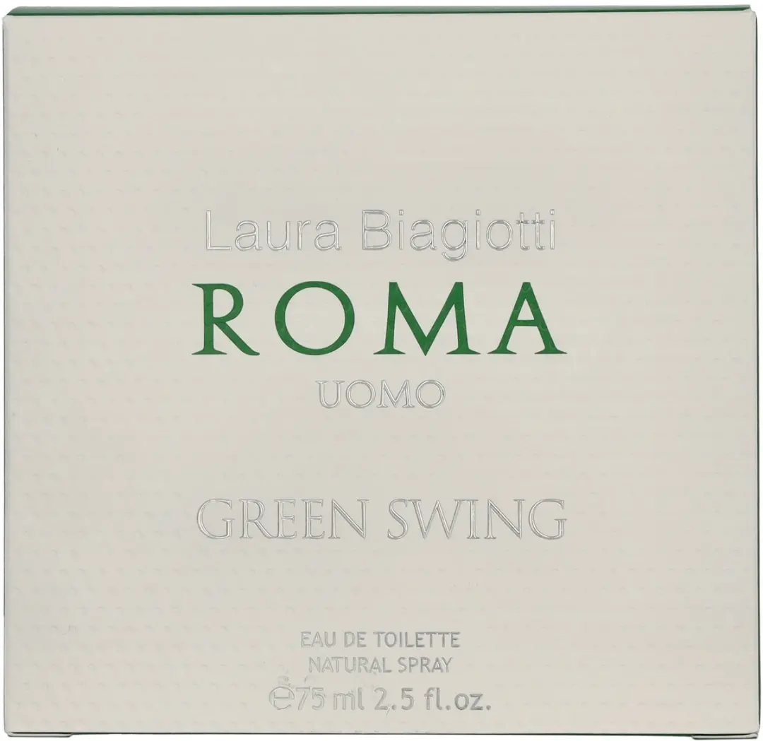 Laura Biagiotti Roma Uomo Green Swing Eau de Toilette 75ml