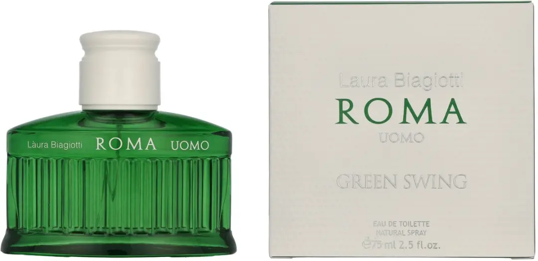 Laura Biagiotti Roma Uomo Green Swing Eau de Toilette 75ml