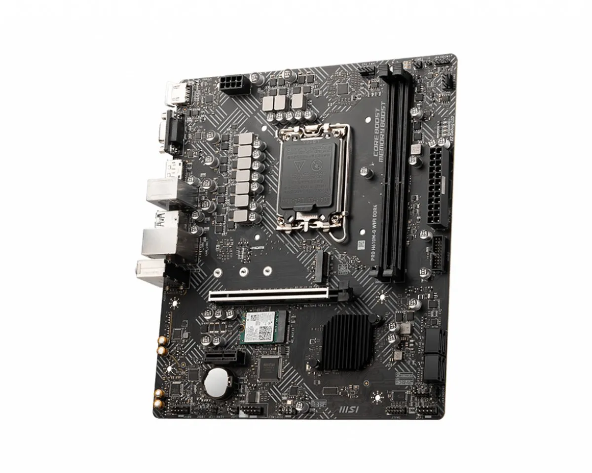 MSI PRO H610M-G WIFI DDR4 Moederbord - Micro-ATX