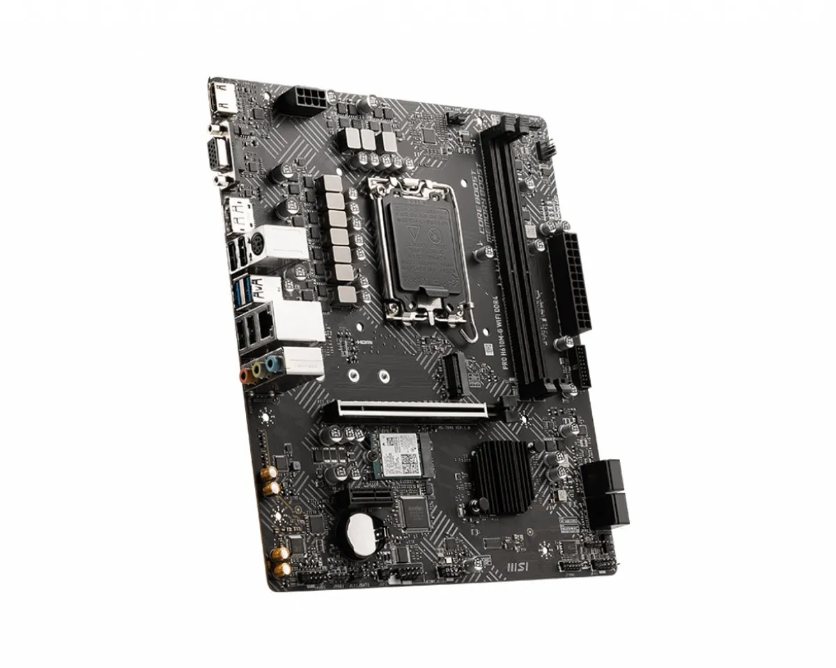 MSI PRO H610M-G WIFI DDR4 Moederbord - Micro-ATX