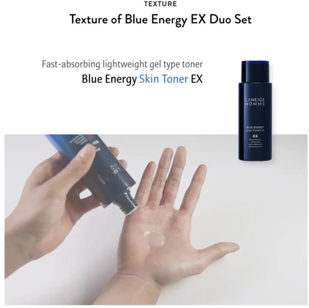 Laneige Blue Energy Gezichtsset - 4-delig