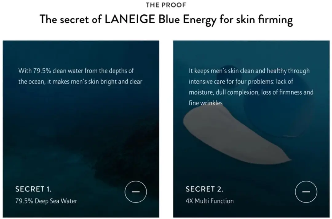 Laneige Blue Energy Gezichtsset - 4-delig