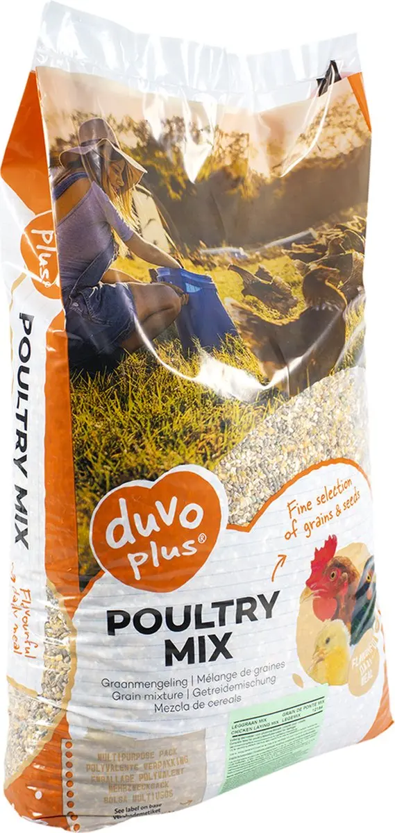 DuvoPlus Tortelduif & Fazant Mix Vogelveer 20kg
