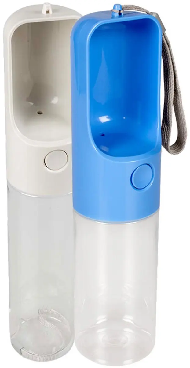 Duvo Duvoplus Buddies On The Go! Drinkfles Honden 750ml - Grijs