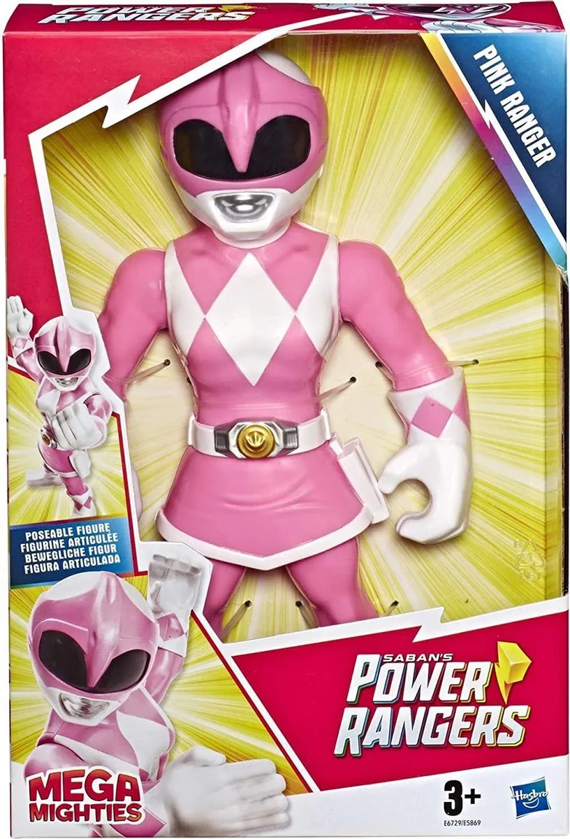 Hasbro Power Rangers Pink Ranger Mega Mighties Actiefiguur
