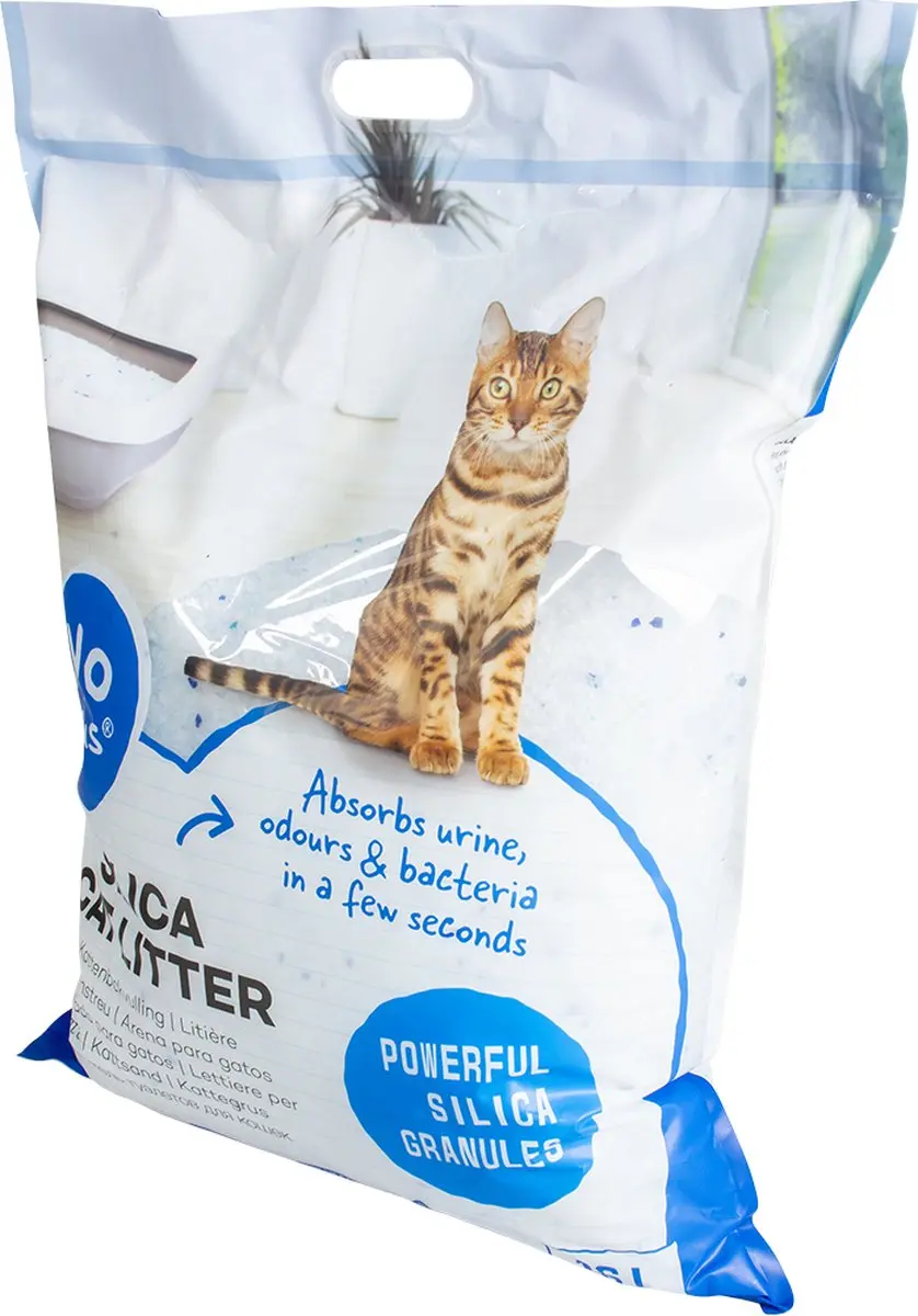 Duvo Silica Premium Kattenbakvulling - 2x16L