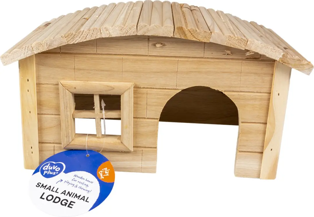 Duvo Duvoplus Houten Lodge Koepeldak - 27x17x15cm
