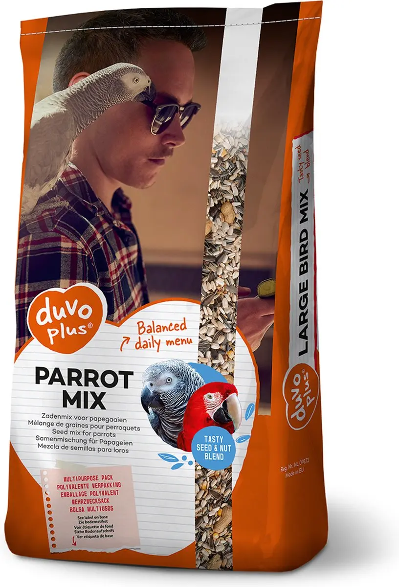 Duvo Plus Papegaai Mix 12,5kg