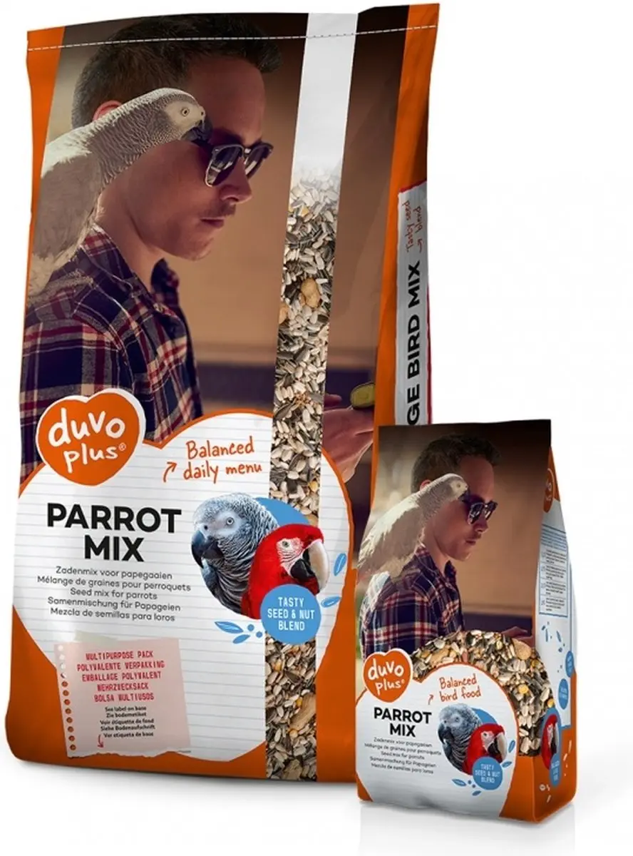 Duvo Plus Papegaai Mix 12,5kg