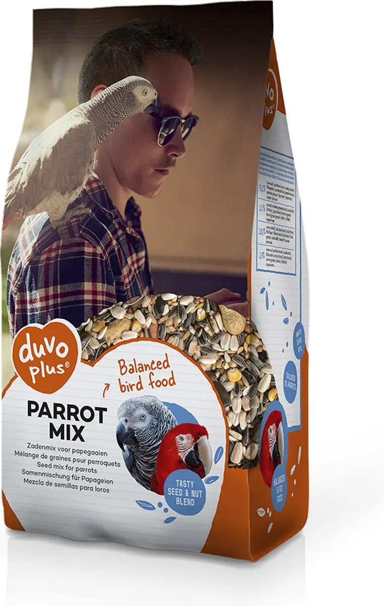 Duvo Plus Papegaai Mix 12,5kg