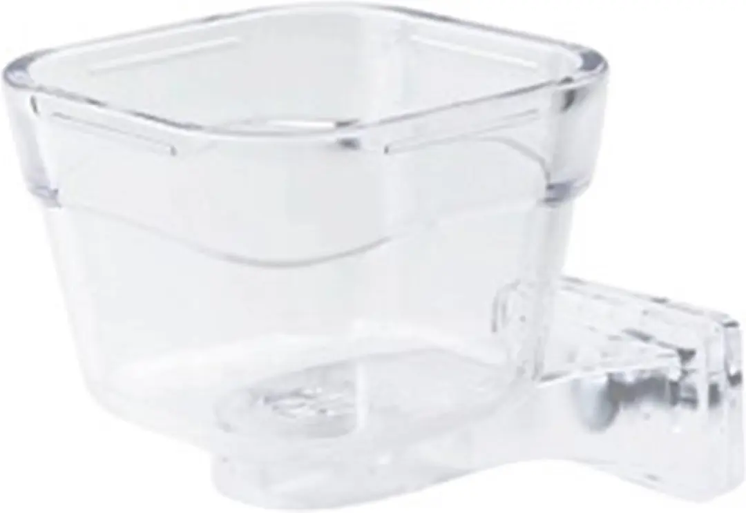 Duvo Vogelnest Eetpot Papegaai Lock Groot 12x12x6,5cm