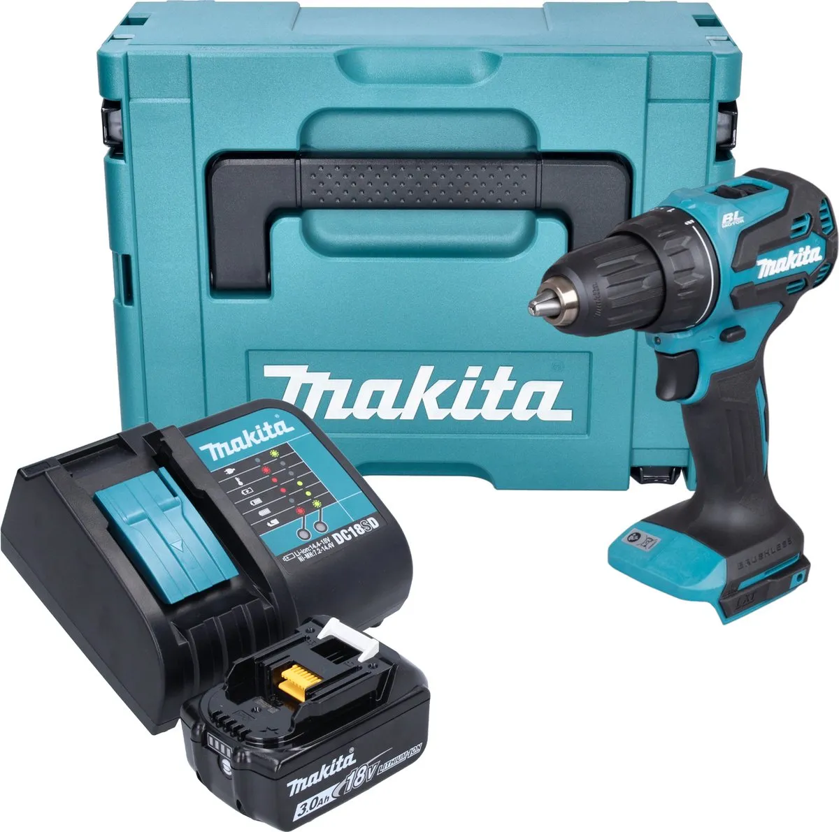 Makita DDF490SF1J Accuboormachine 18V 65Nm