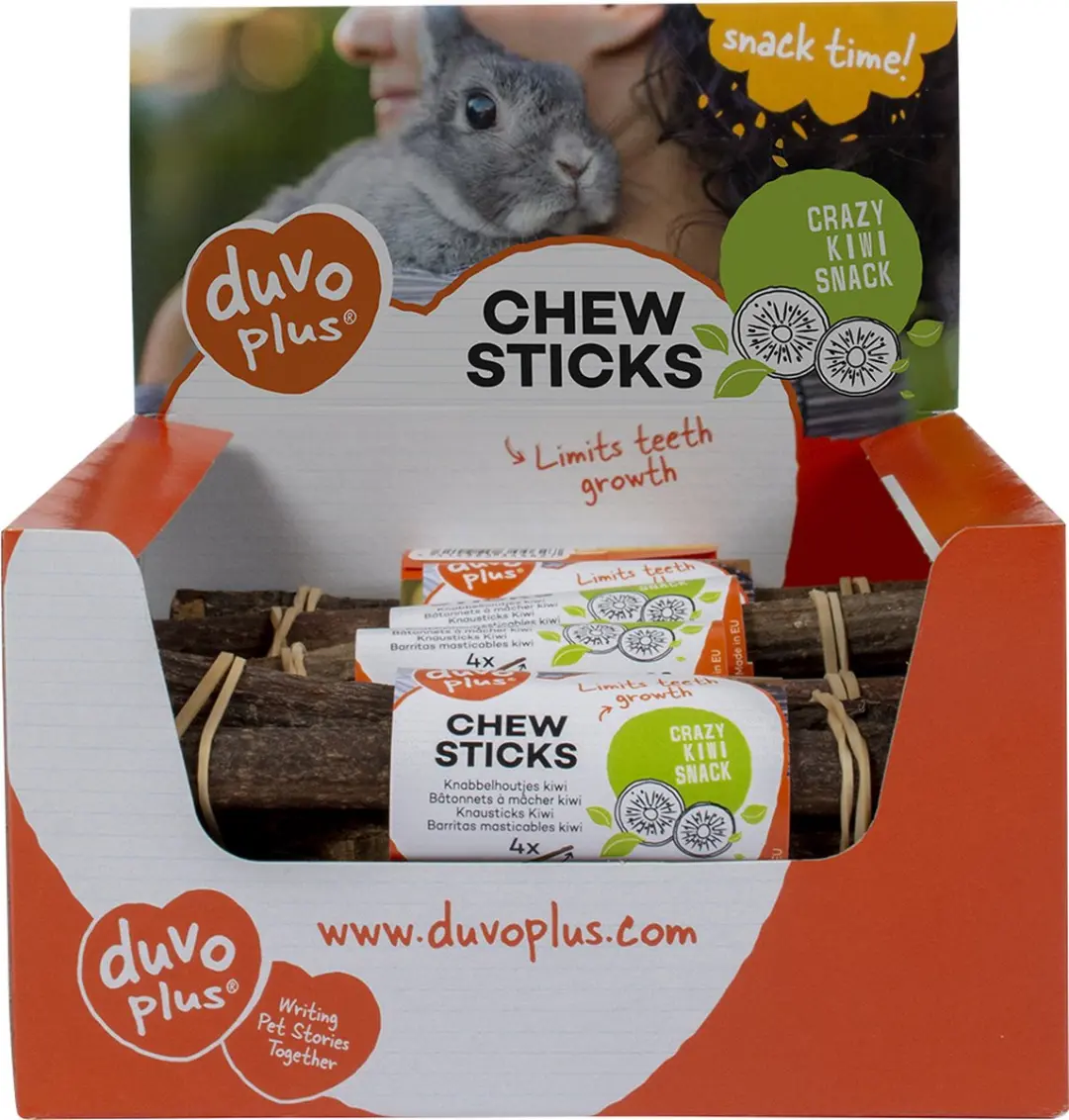 DuvoPlus Knabbelhoutjes Kiwi