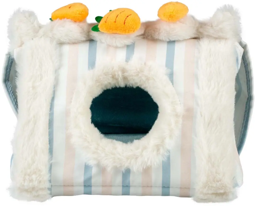 DuvoPlus Playtime Knaagdierenhuisje Striped Triangle M