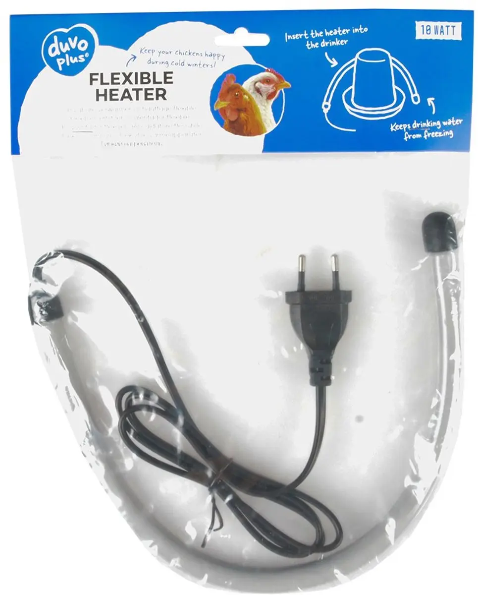 Duvo Flexibele Drinkbakverwarmer 10W