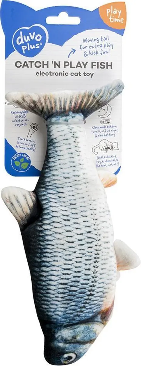 Duvo Catch & Play Vis - Blauw