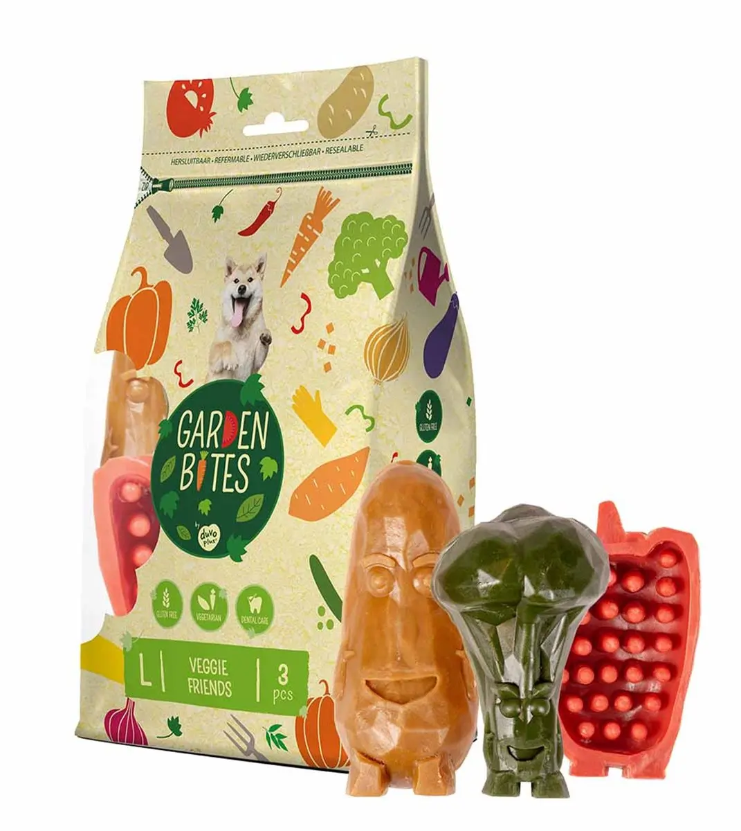 Duvo Garden Bites Veggie Friends 180 Stuks